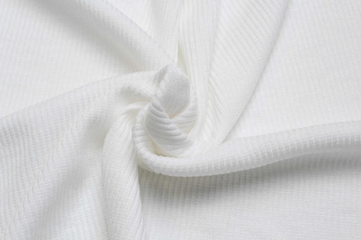 swatch-Stretch Viscose 2x1 Rib - 6 colors available-Fabric-FabricSight