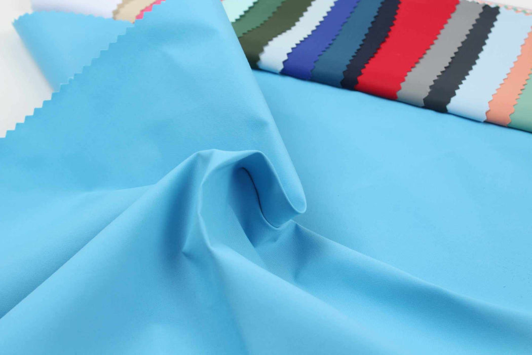 swatch-Supplex® Polyamide Technical Plain Fabric for Jackets - UPF 40+-Fabric-FabricSight
