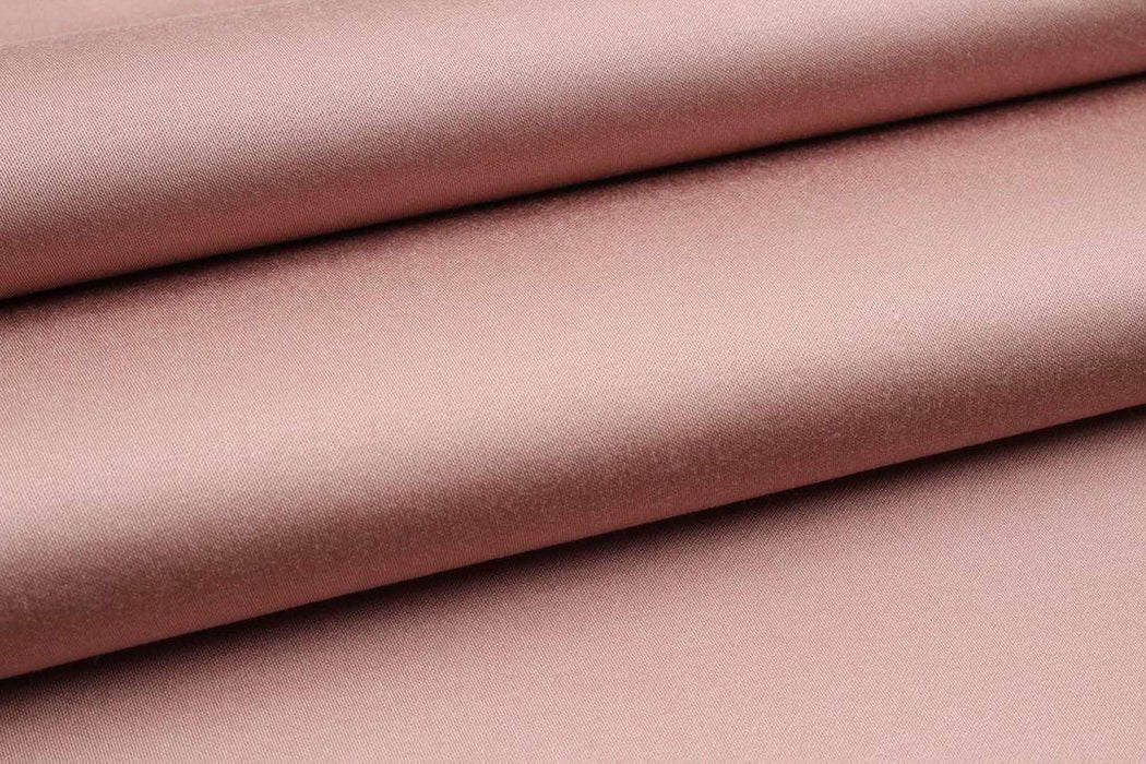 swatch-TENCEL COTTON SATIN 280 GSM - Stretch - Dust Pink-Fabric-FabricSight