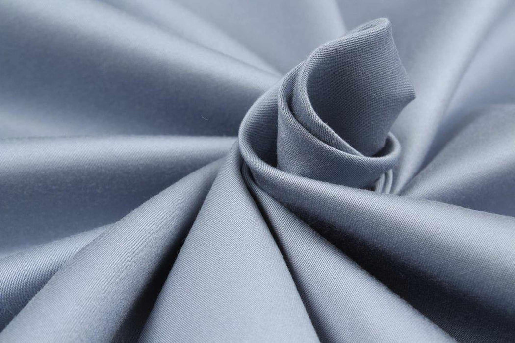 swatch-TENCEL COTTON SATIN 280 GSM - Stretch - Dust Pink-Fabric-FabricSight
