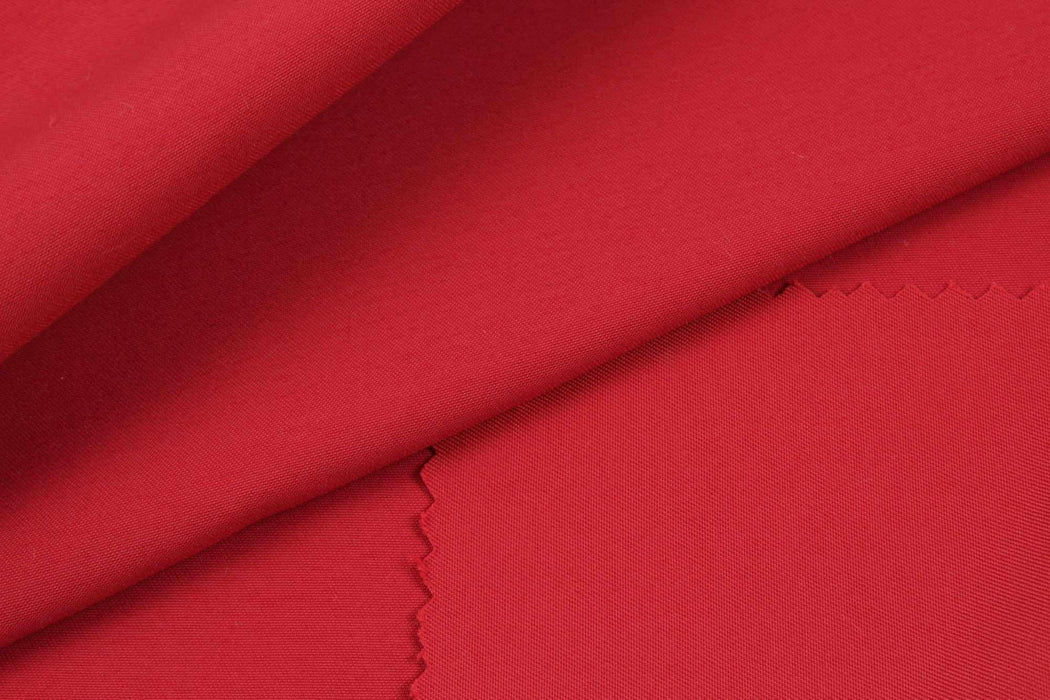 swatch-Technical Plain Gabardine for Bottoms - Amni Soul Eco®- 100% Biodegradable Polyamide-Fabric-FabricSight