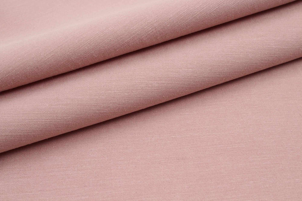 swatch-Tencel Cotton Linen Twill for Light Jackets and Trousers-Fabric-FabricSight