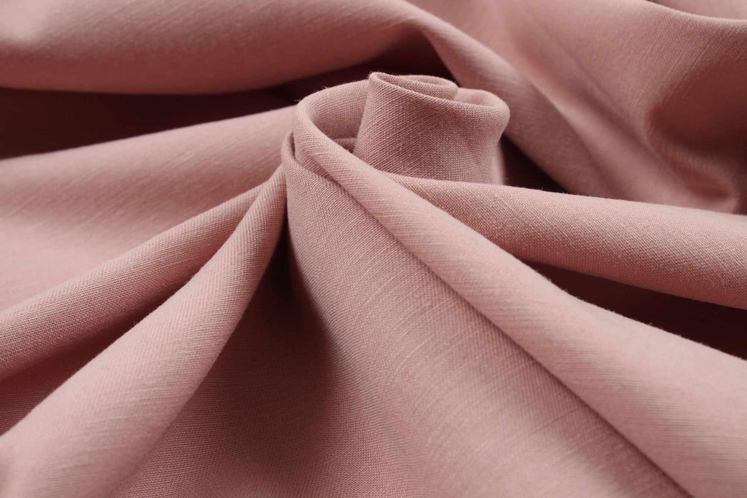 swatch-Tencel Cotton Linen Twill for Light Jackets and Trousers-Fabric-FabricSight