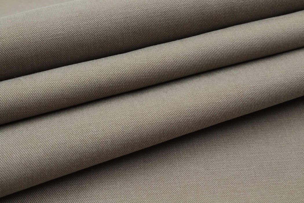 swatch-Tencel Cotton Linen Twill for Light Jackets and Trousers-Fabric-FabricSight