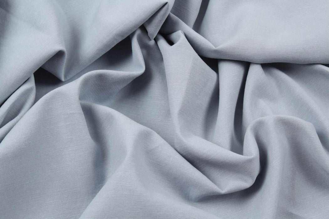 swatch-Tencel Cotton Linen Twill for Light Jackets and Trousers-Fabric-FabricSight
