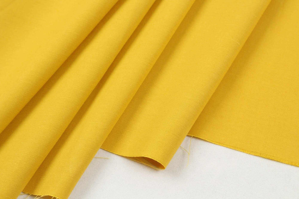 swatch-Tencel Cotton Linen Twill for Light Jackets and Trousers-Fabric-FabricSight