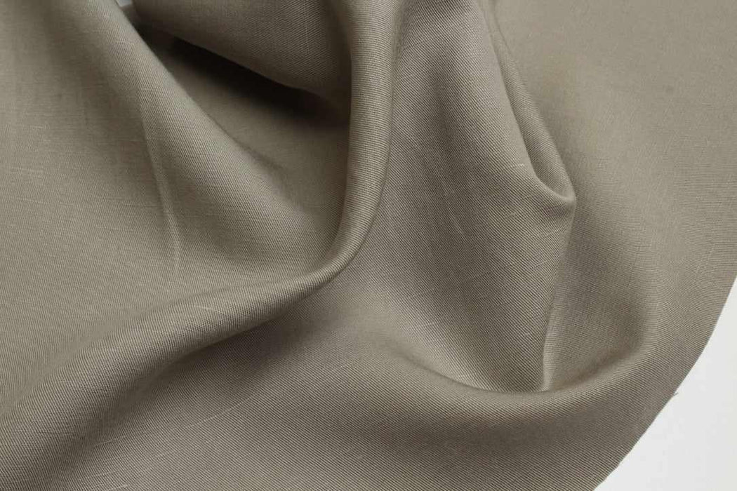 swatch-Tencel Linen Cotton Twill for Tops and Bottoms-Fabric-FabricSight