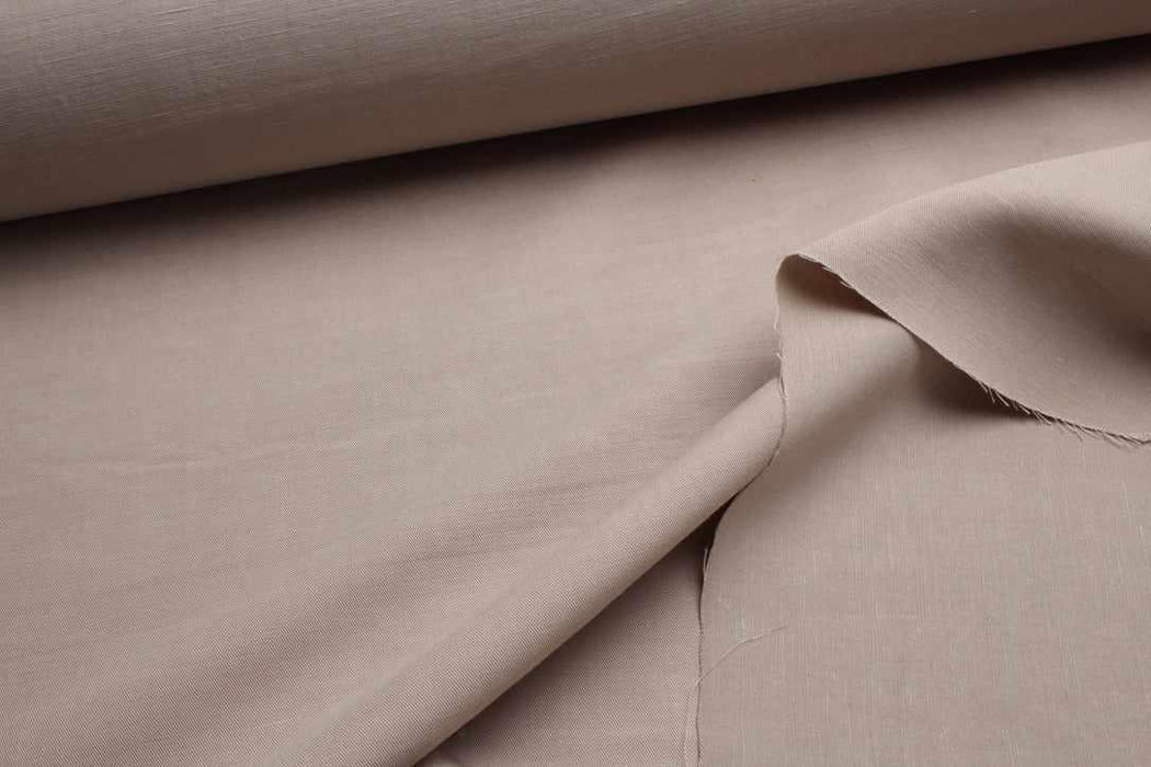 swatch-Tencel Linen Cotton Twill for Trousers and Dresses-Fabric-FabricSight