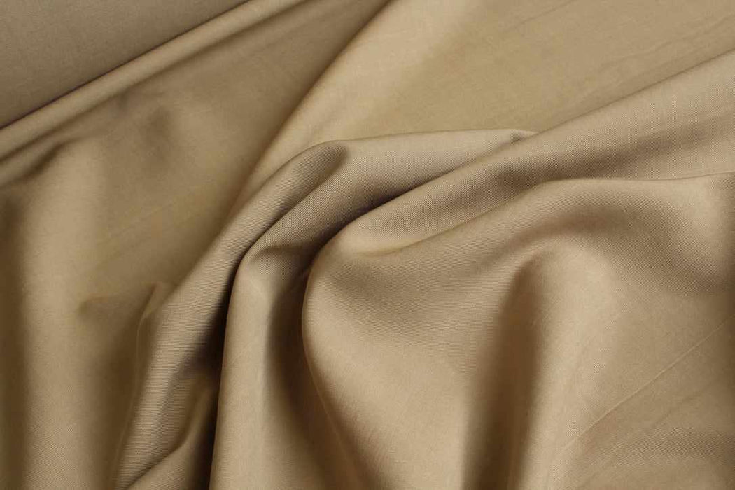swatch-Tencel Linen Cotton Twill for Trousers and Dresses-Fabric-FabricSight