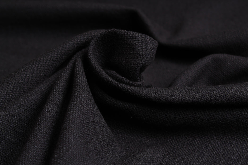 Textured Cotton-Linen Stretch Canvas