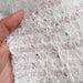 Textured Sequin Knit Fabric – Hairy Jersey – White – Designer Deadstock-Fabric-FabricSight