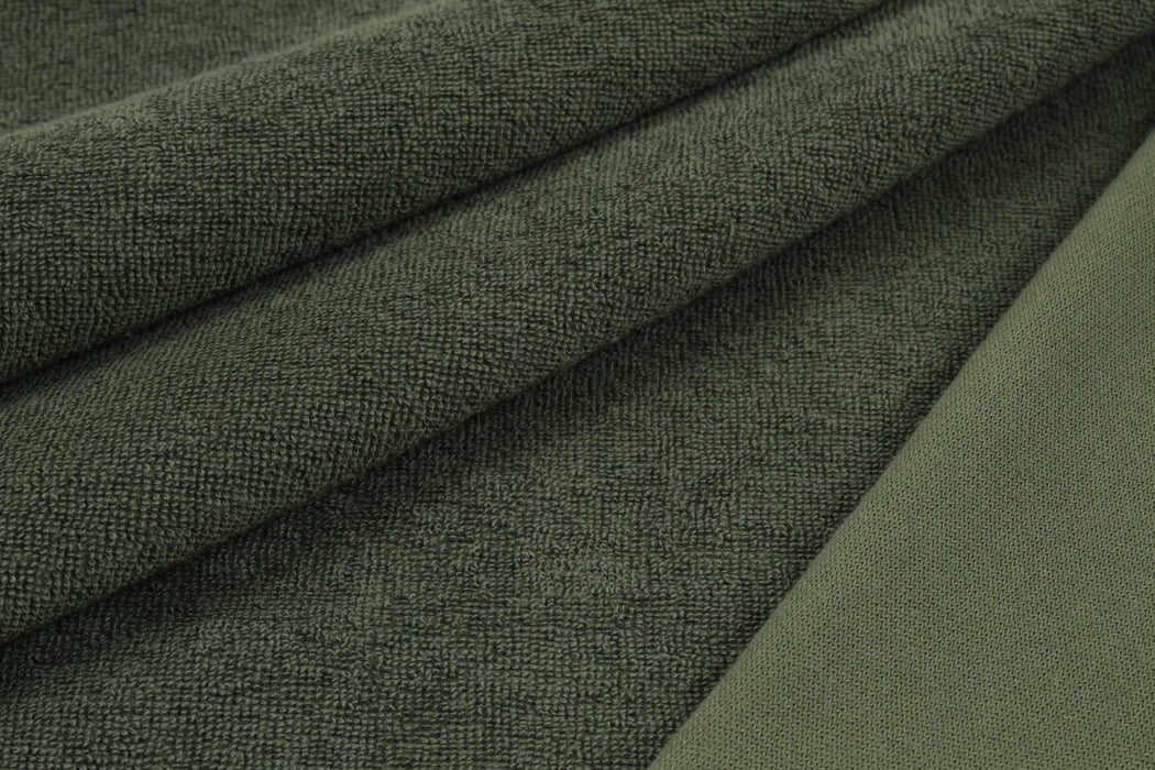 swatch-Towel Terry Knit for Clothes - 6 Colors Available-Fabric-FabricSight