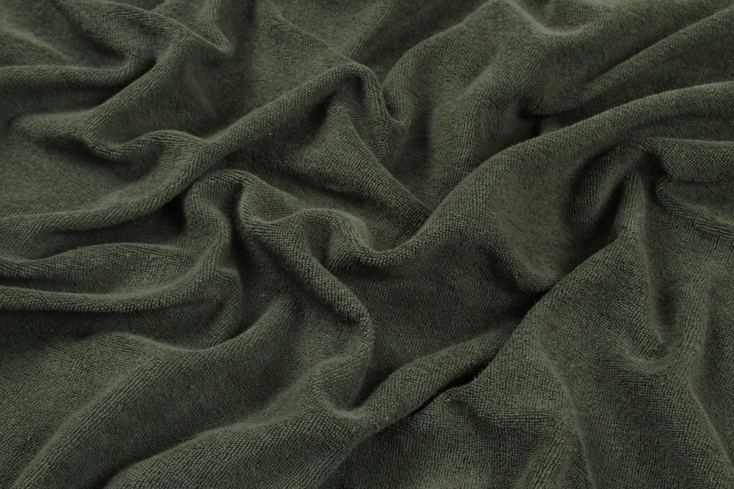 swatch-Towel Terry Knit for Clothes - 6 Colors Available-Fabric-FabricSight