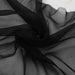 swatch-Ultra Light Chiffon Silk - Black-Fabric-FabricSight