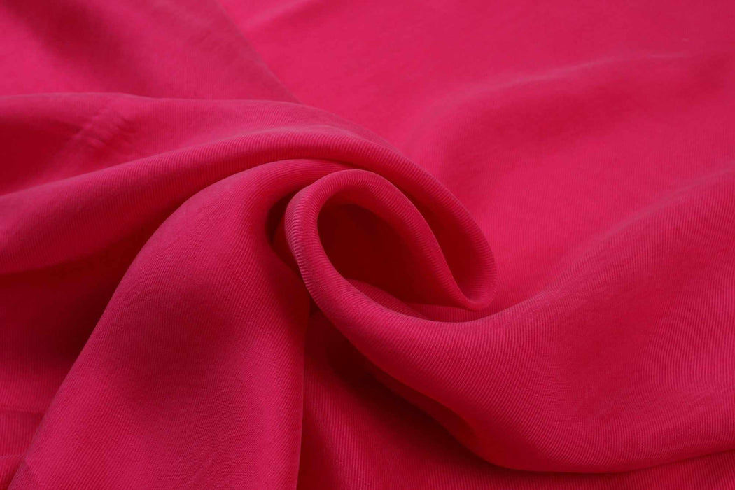 swatch-Vegan Cupro Soft Twill, Vegan certified - CARMELA (+40 Colors)-Fabric-FabricSight
