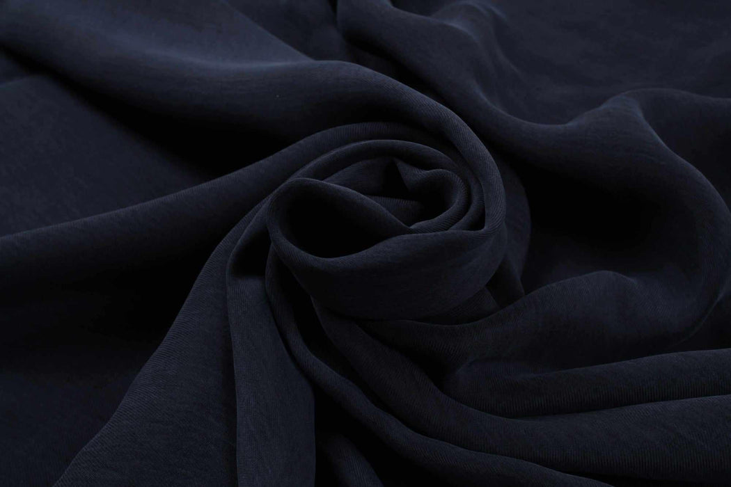 swatch-Vegan Cupro Soft Twill, Vegan certified - CARMELA (+40 Colors)-Fabric-FabricSight