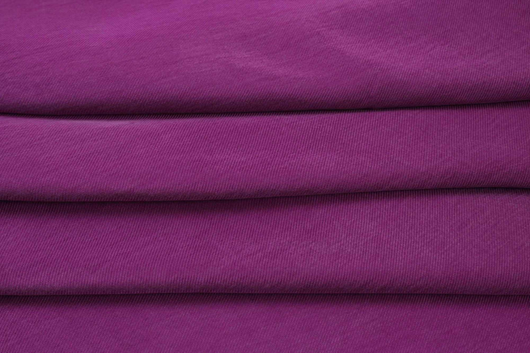 swatch-Vegan Cupro Soft Twill, Vegan certified - CARMELA (+40 Colors)-Fabric-FabricSight