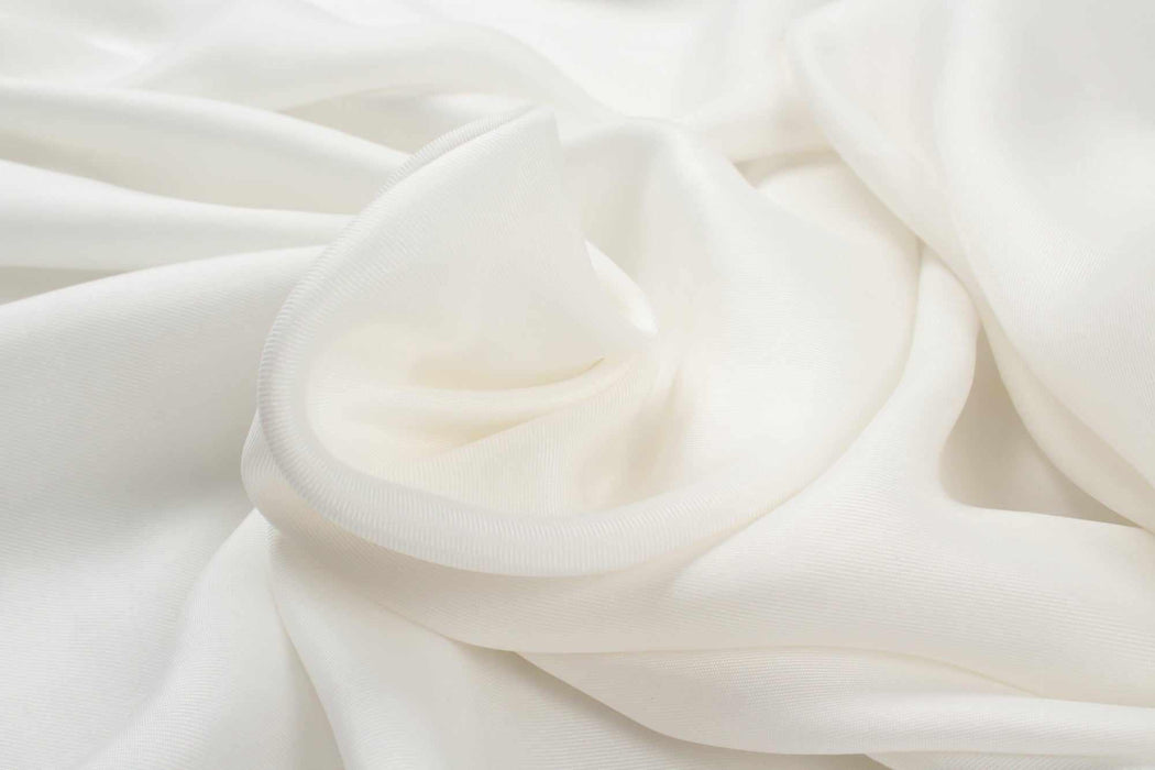 swatch-Vegan Cupro Soft Twill, Vegan certified - CARMELA (+40 Colors)-Fabric-FabricSight