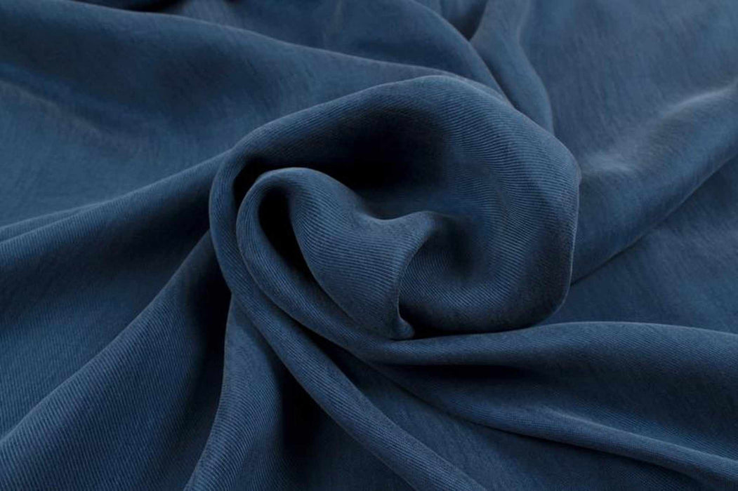 swatch-Vegan Cupro Soft Twill, Vegan certified - CARMELA (+40 Colors)-Fabric-FabricSight