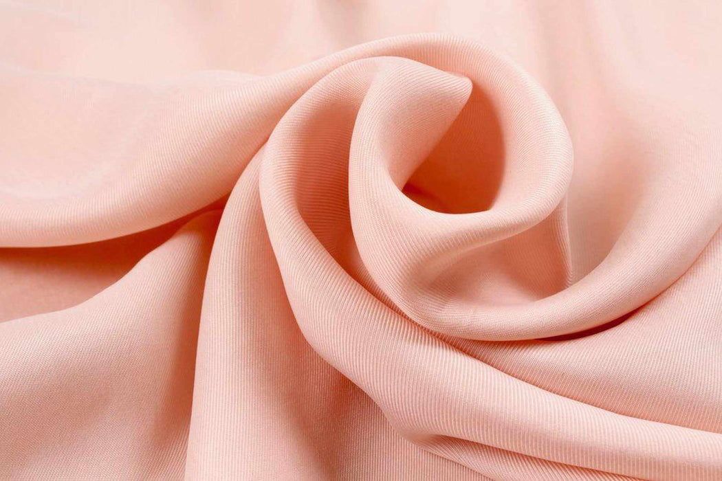 swatch-Vegan Cupro Soft Twill, Vegan certified - CARMELA (+40 Colors)-Fabric-FabricSight