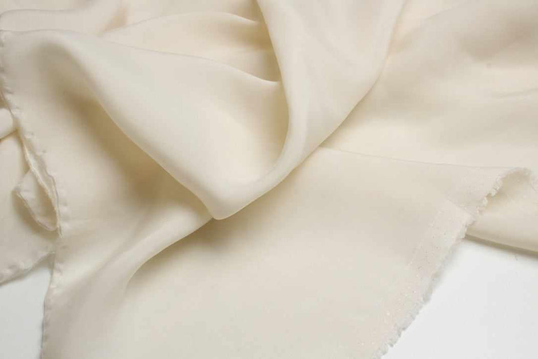 swatch-Vegan silk - Cupro Satin - SCARLET (+50 Colors Available)-Fabric-FabricSight