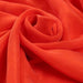 swatch-Vegan silk - Cupro Satin - SCARLET (+50 Colors Available)-Fabric-FabricSight