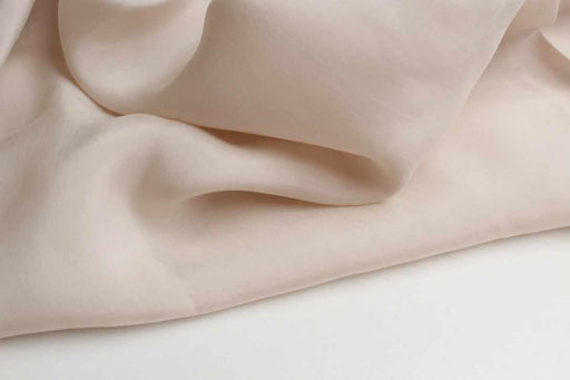 swatch-Vegan silk - Cupro Satin - SCARLET (+50 Colors Available)-Fabric-FabricSight