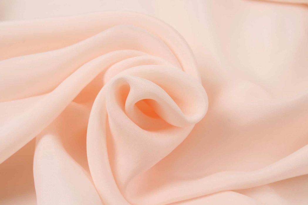 swatch-Vegan silk - Cupro Satin - SCARLET (+50 Colors Available)-Fabric-FabricSight