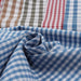 swatch-Vichy Cotton - Rustic Look - Small and Medium Checks-Fabric-FabricSight