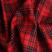 swatch-Virgin Wool Tartan Coating – Structured Wool Check – Designer Deadstock-Fabric-FabricSight