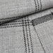swatch-Virgin Wool and Cotton Windowpane for Coats and Jackets-Fabric-FabricSight