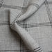 swatch-Virgin Wool and Cotton Windowpane for Coats and Jackets-Fabric-FabricSight