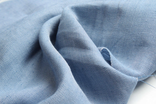 swatch-Viscose-Linen Twill – Warm Lilac – Spanish Deadstock-Fabric-FabricSight