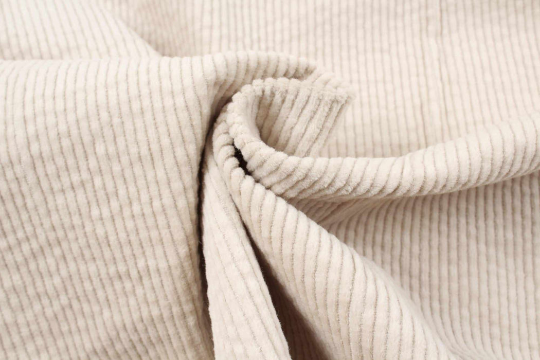 swatch-Washed Cotton Stretch Corduroy 6 Wale - 26 colors available-Roll-FabricSight