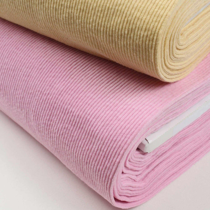 swatch-Washed Cotton Stretch Corduroy 6 Wale - 26 colors available-Roll-FabricSight