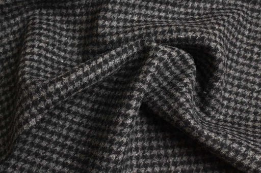 swatch-Wool Blend Houndstooth Coating – Heavy Winter Fabric – 5 Colors-Fabric-FabricSight