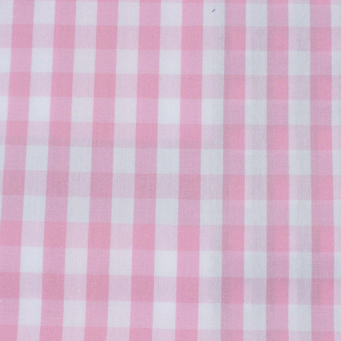 swatch-Yellow Vichy Cotton Poplin - Ne 60/2 - 8 colors stock service-Fabric-FabricSight