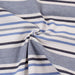 Cotton Blend Shirting - Blue Stripes-Fabric-FabricSight