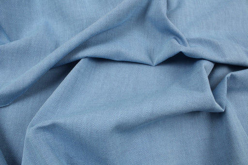 Washed BCI Cotton Twill for Shirts-Fabric-FabricSight